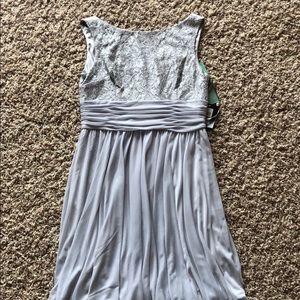 Silver Formal Dress